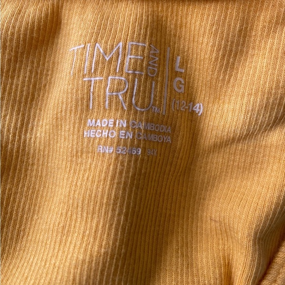 Time and Tru Women's Tank Top Set - Blue, Aqua, Yellow, Black L - Picture 9 of 10